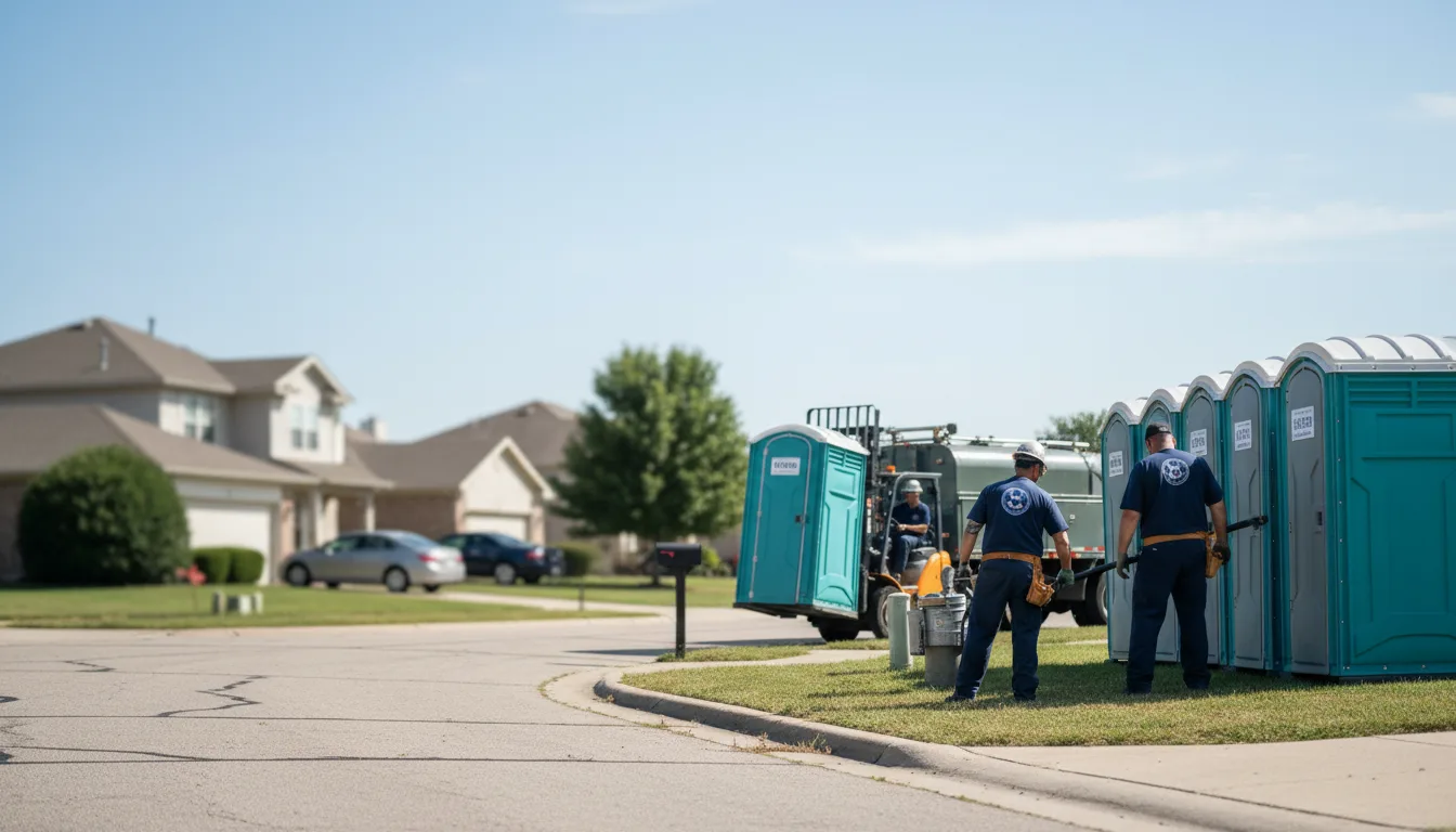 Porta Potty Rental in Melvin, TX near me